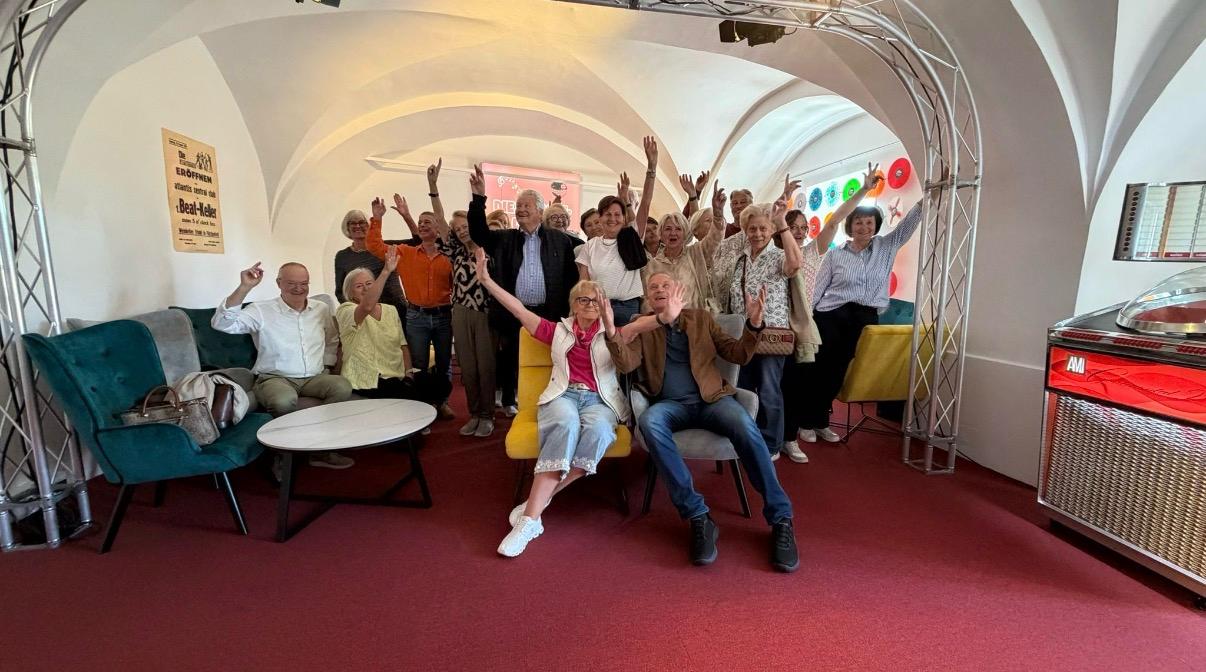 Großartige Stimmung im Austro-Pop-Museum